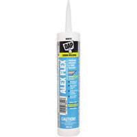 Alex Flex&reg; Premium Molding & Trim Acrylic Latex Siliconized Sealant, 300 ml, Cartridge, White WestPier