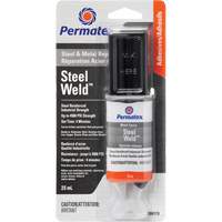 Steel Weld™ Epoxy, 25 ml, Syringe, Two-Part, Grey AH077 | WestPier