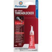 Permanent Strength Threadlocker, Red, High, 6 ml, Tube AH114 | WestPier