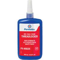 Permanent Strength Threadlocker, Red, High, 250 ml, Bottle AH116 | WestPier