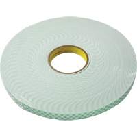 Ruban double face en mousse, 33 m (108') lo x 18 mm (3/4") la, 62,5 mils, Ur&eacute;thane WestPier