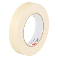 2307 Masking Tape, 24 mm (1") x 55 m (180'), Tan WestPier
