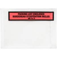 Packing List Envelope, 5-1/2" L x 4-1/2" W, Endloading Style AMB460 | WestPier