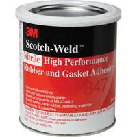 Scotch-Weld High-Performance Rubber & Gasket Adhesive, Gallon, Brown WestPier