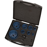 Electrician's Master Holesaw Kit, 12 Pieces WestPier