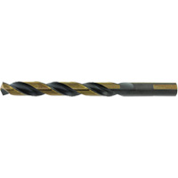 Jet-Kut&reg; Black & Gold Premium M2 Prentice Drill Bit, 9/16", High Speed Steel, 135° Point WestPier