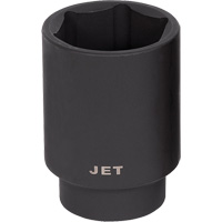 Socket, Impact, 1-11/16", 1/2" Drive, 6 Points, Deep WestPier