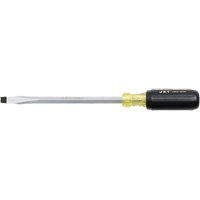 JKSS-8 Slot Screwdriver, 3/8" Tip, Square, 8" L, Cushion Grip Handle WestPier