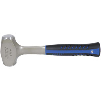 JSCH-25 Super Heavy-Duty Club Hammer, 2.5 lbs., 10-3/4" L, Solid Steel Handle WestPier