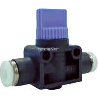 2-Way Straight Union Miniature Hand Valve, 1/4" NPT Air Inlet, 1/4" NPT Outlet, 150 PSI WestPier