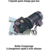 Scies &agrave; ruban pour le m&eacute;tal avec Geardrive, Horizontal/Vertical, Capacit&eacute; de coupe Rond 7" et 7" x 12" rectangulaire WestPier