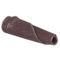 ALO Spiral Cartridge Roll, 240 Grit, 3/16" Dia., Aluminum Oxide, 1" L, 1/8" Arbor WestPier