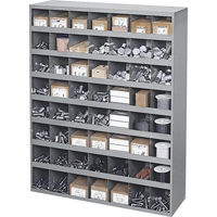 Armoires pour bacs de rangement en acier, 33-3/4" la x 12" p x 42" h, Gris WestPier