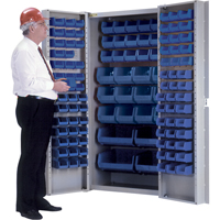 Deep-Door Combination Cabinet, 38" W x 24" D x 72" H, 36 Shelves CB443 | WestPier