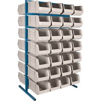 Stationary Bin Racks
