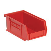 Bacs ultra empilable & suspendable, 4-1/8" la, 3" h x 7-3/8" p, Rouge WestPier