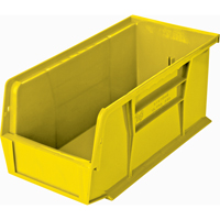 Ultra Stack & Hang Bin, 5-1/2" W x 5" H x 10-7/8" D, Yellow WestPier