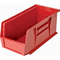 Ultra Stack & Hang Bin, 5-1/2" W x 5" H x 10-7/8" D, Red WestPier