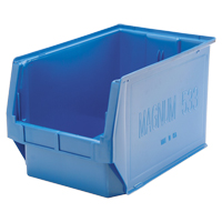 Giant Stacking Containers, 12.375" W x 19.75" D x 11.875" H, Blue WestPier