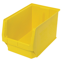 Giant Stacking Containers, 12.375" W x 19.75" D x 11.875" H, Yellow WestPier