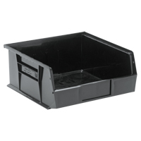 Bacs ultra empilable & suspendable, 11" la, 5" h x 10-7/8" p, Noir WestPier