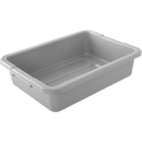 Boîtes utilitaires - Gris, 5" ha x 15" p x 20" lo, Plastique, Gris WestPier