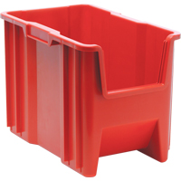 Giant Stacking Containers, 10.875" W x 17.5" D x 12.5" H, Red WestPier