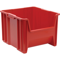 Giant Stacking Containers, 16.5" W x 17.5" D x 12.5" H, Red WestPier