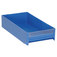 ARMOIRE TIROIR BLEU 11"LX5 5/8"LAX2 1/2"H, 5-5/8" la x 11" p x 2-1/2" h, Bleu WestPier