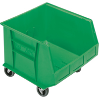 Bac mobile, 14" ha x 16-1/2" la x 18" p, Capacit&eacute; de 75 lb, Vert WestPier