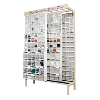 Free-Standing Tip-Out Bins Slider System, 48" W x 18" D x 77" H, 364 Drawers WestPier