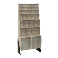 Tip-Out Bins Stand, 23-5/8" W x 8" D x 52" H, 38 Drawers CE961 | WestPier