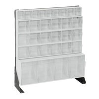 Tip-Out Bins Stand, 23-5/8" W x 8" D x 28" H, 31 Drawers CE963 | WestPier
