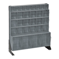Tip-Out Bins Stand, 23-5/8" W x 8" D x 28" H, 31 Drawers CE965 | WestPier