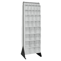 Tip-Out Bins Stand, 23-5/8" W x 16" D x 75" H, 72 Drawers CE966 | WestPier