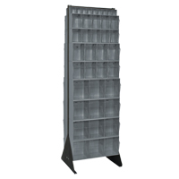 Tip-Out Bins Stand, 23-5/8" W x 16" D x 75" H, 72 Drawers CE968 | WestPier