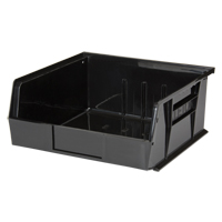 Stack & Hang Bin, 11" W x 5" H x 10-7/8" D, Black WestPier