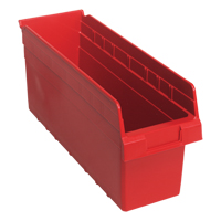 Bacs pour &eacute;tag&egrave;re Store-Max, 6-5/8" la x 8" H x 17-7/8" p, Rouge, Capacit&eacute; 56 lb WestPier