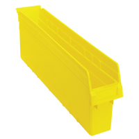 Bacs pour &eacute;tag&egrave;re Store-Max, 4-3/8" la x 8" H x 23-5/8" p, Jaune, Capacit&eacute; 68 lb WestPier