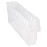 Bacs pour &eacute;tag&egrave;re Store-Max, 4-3/8" la x 8" H x 23-5/8" p, Transparent, Capacit&eacute; 68 lb WestPier