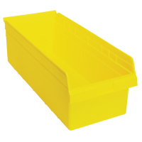 Bacs pour &eacute;tag&egrave;re Store-Max, 11-1/8" la x 8" H x 23-5/8" p, Jaune, Capacit&eacute; 68 lb WestPier