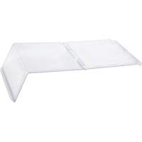 Couvercle transparent pour bacs empilables et &agrave; suspendre WestPier