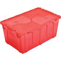 FP243C FliPak Nestable Tote, 26.9" x 16.9" x 12.1", Red WestPier