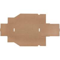 Deep Corrugated Parts Bins, 5-3/4" W x 11-1/4" D x 4-1/2" H, Beige WestPier