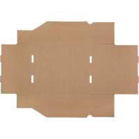 Deep Corrugated Parts Bins, 9-3/4" W x 11-1/4" D x 4-1/2" H, Beige WestPier