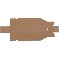 Deep Corrugated Parts Bins, 3-3/4" W x 17-1/4" D x 4-1/2" H, Beige WestPier