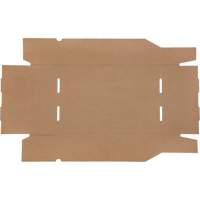 Deep Corrugated Parts Bins, 11-3/4" W x 17-1/4" D x 4-1/2" H, Beige WestPier