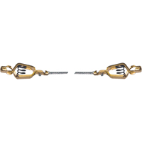 Light-Duty Bonding & Grounding Wire Assemblies - Two Alligator Clips WestPier
