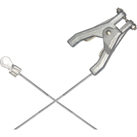 Heavy-Duty Bonding & Grounding Wire Assemblies - Hand Clamp & 1/4" Terminal Connectors WestPier