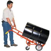 Ergonomic Drum Truck With Swivel Casters, Steel Construction, 55 - 85 US Gal. (45 - 70 Imperial Gal.) WestPier